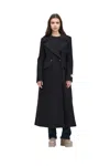 White Wise Coats Black In Black