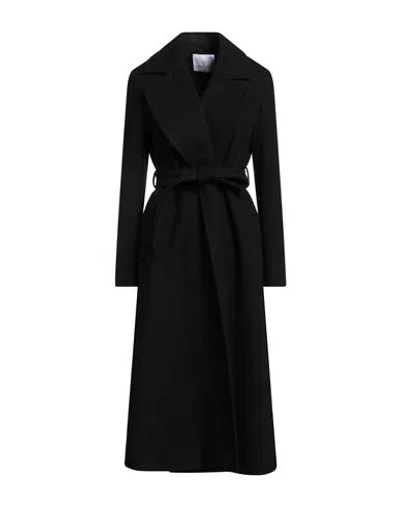 White Wise Woman Coat Black Size 4 Polyester