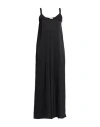 White Wise Woman Jumpsuit Black Size 6 Polyester, Elastane In Black