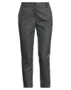 White Wise Woman Pants Charcoal Size 12 Polyester, Viscose, Elastane In Gray