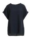 White Wise Woman Top Midnight Blue Size 10 Tencel, Polyester