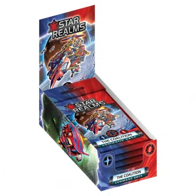 White Wizard Games Star Realms Command Decks Coalition Display Card Game