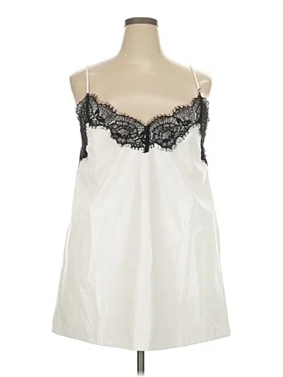 Pre-owned Whiteroom+cactus Sleeveless Blouse In Ivory