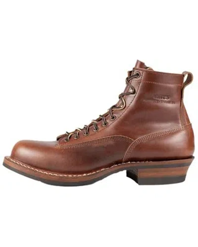 Pre-owned Whites White's Men's Boot Cutter 6" Lace-up Work Round Toe - C350ltt-mv-dsbrit In Brown
