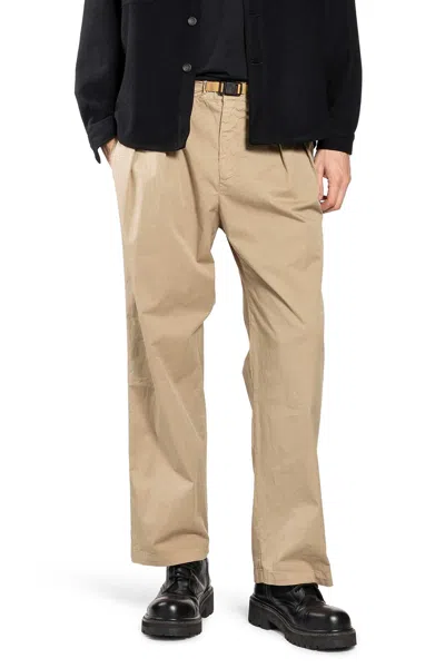 Whitesand Belted Chinos In Black