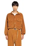 Whitesand Corduroy Pocket Shirt In Brown
