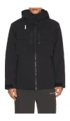 Whitespace 2l Insulated Cargo Jacket In Black