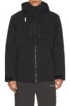 Whitespace 2l Insulated Cargo Jacket In Black