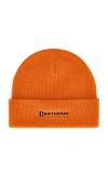 Whitespace Cashmere Knit Beanie In Orange