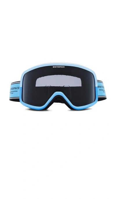 Whitespace Dual Tone Hd Goggle In Placid Blue & Lake Blue Smoke Lens