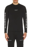 Whitespace Graphene Crew Neck In Black