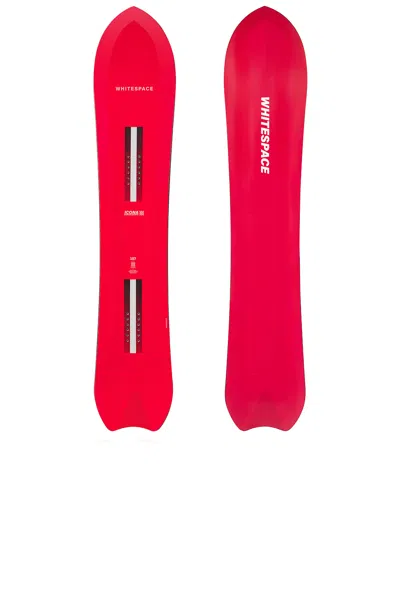 Whitespace Icona Snowboard In Red