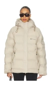 Whitespace Insulated Parka Jacket In White