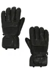 Whitespace Leather Riding Gloves In Black