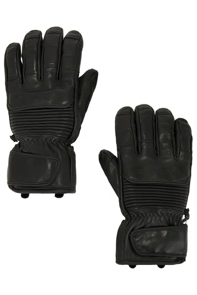 WHITESPACE LEATHER RIDING GLOVES