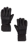 Whitespace Leather Riding Gloves In Black