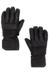 Whitespace Leather Riding Gloves In Black