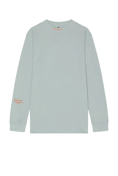 WHITESPACE MERINO BASELAYER MOCKNECK TEE