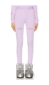 Whitespace Merino Baselayer Pant In 丁香紫