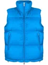 Whitespace Padded Zip-up Gilet In Blue