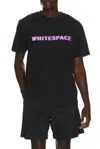 Whitespace Premium Graphic Tee In Black