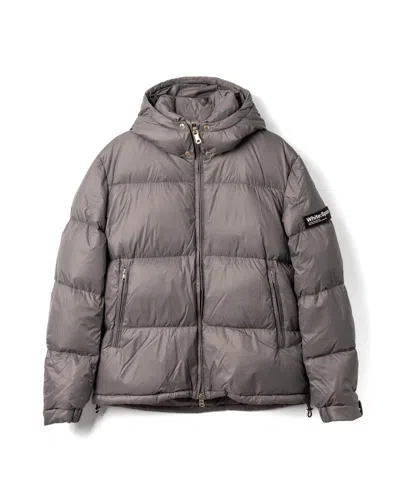 White/space White Space Recycled Down Down Jacket In Gray