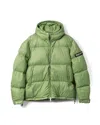 White/space White Space Scott Down Jacket In Green