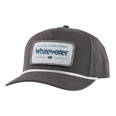 Whitewater Men's  Camo Patch Rope Adjustable Hat In Gray