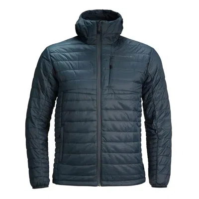 Whitewater Men's  Thermoclyne Hooded Puffer Jacket In Blue
