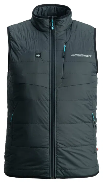 Whitewater Men's  Torque Heated Fishing Vest In Gray