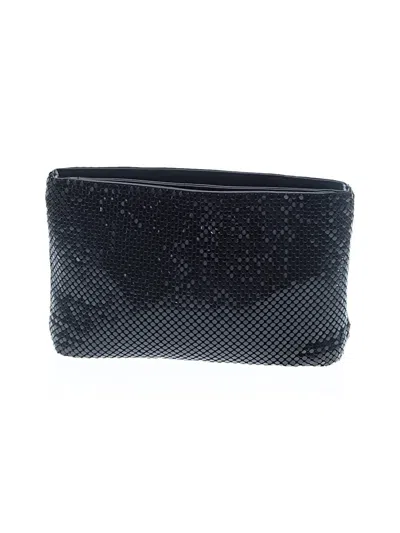 Pre-owned Whiting & Davis Clutch In Black