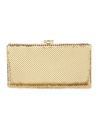 Pre-owned Whiting & Davis Continental Wallet