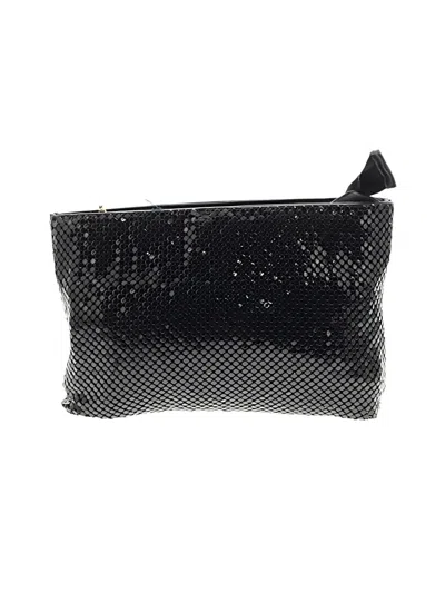 Pre-owned Whiting & Davis Crossbody Bag In Black