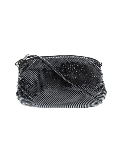 Pre-owned Whiting & Davis Crossbody Bag In Black