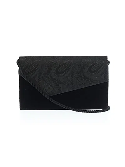 Pre-owned Whiting & Davis Crossbody Bag In Black