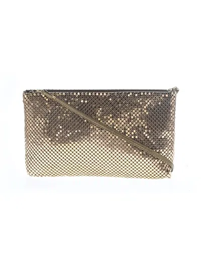 Pre-owned Whiting & Davis Crossbody Bag In Gold