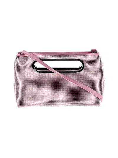 Pre-owned Whiting & Davis Crossbody Bag In Pink