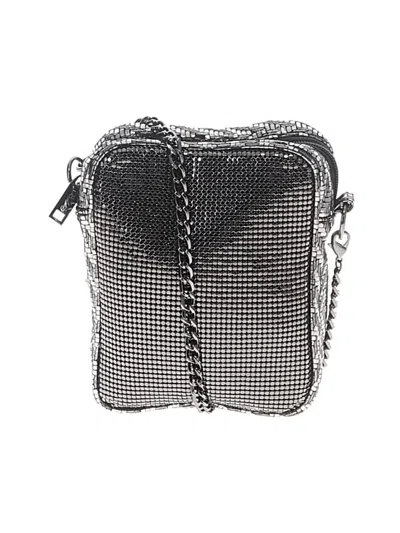Pre-owned Whiting & Davis Crossbody Bag In Silver