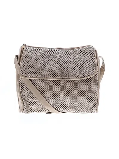 Pre-owned Whiting & Davis Crossbody Bag In Silver