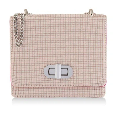 Whiting & Davis Ella Crossbody In Pink