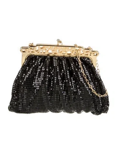 Pre-owned Whiting & Davis Evening Bag In Black