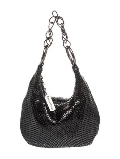 Pre-owned Whiting & Davis Hobo In Black