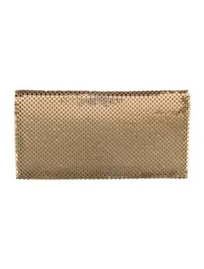 Pre-owned Whiting & Davis Leather Continental Wallet