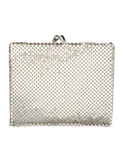 Pre-owned Whiting & Davis Metal Bifold Wallet In Multi