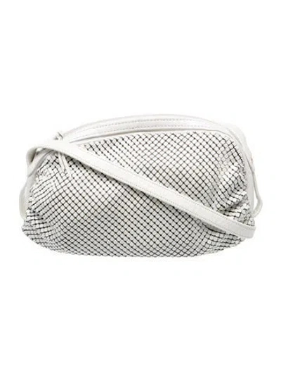 Pre-owned Whiting & Davis Metal Crossbody Bag In Blue