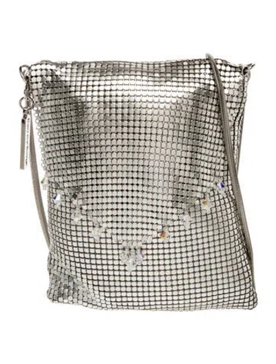 Pre-owned Whiting & Davis Metal Crossbody Bag In Metallic/silver