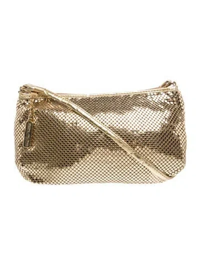 Pre-owned Whiting & Davis Metal Crossbody Bag In Neutrals
