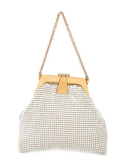 Pre-owned Whiting & Davis Metal Evening Bag In Neutrals