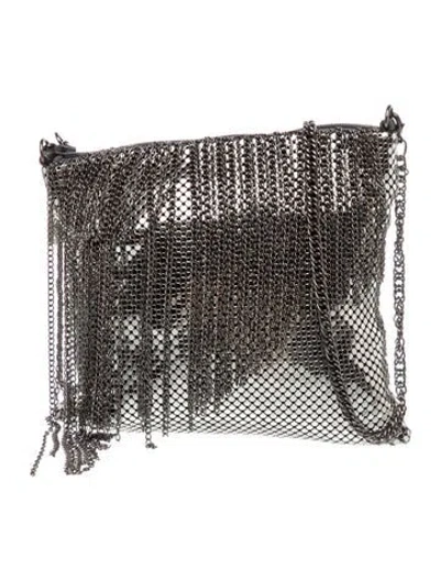 Pre-owned Whiting & Davis Metal Evening Bag W/ Tags In Silver