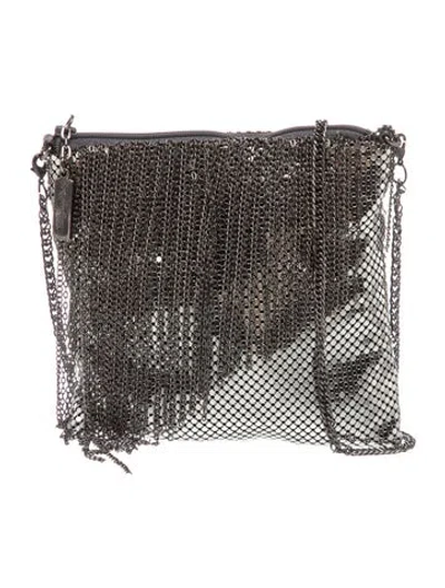 Pre-owned Whiting & Davis Metal Evening Bag W/ Tags In Silver